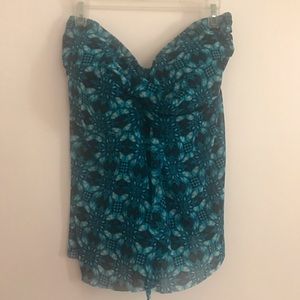 Ava & Viv Mesh Flyaway Tankini